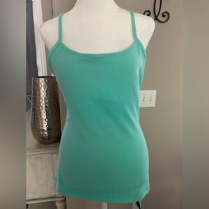 Lululemon Mint Green Spaghetti Strap Tank Top, size 8